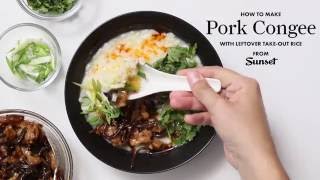 How to Make Pork Congee  Sunset [upl. by Arihsay]