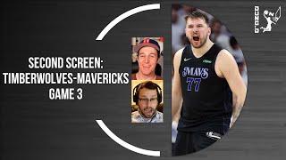 TimberwolvesMavericks Game 3  Second Screen [upl. by Zined985]