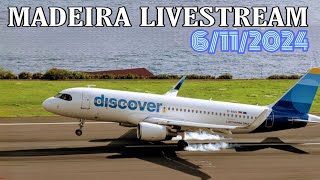 MADEIRA LIVE CR7 AIRPORT  LPMA [upl. by Kciredorb]