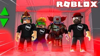 BLOX4FUN SQUAD FACING THE SCARY ELEVATOR in ROBLOX [upl. by Oicatsana]