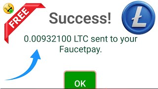 Free00093 LTC 🤑  Payment Proof  LTC Miner  Free LTC  LTC Mining  Free LTC Mining 2024 [upl. by Eidualc]