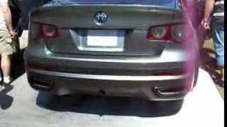 Jetta RGT Biturbo loud Exhaust sound [upl. by Ynaffad23]