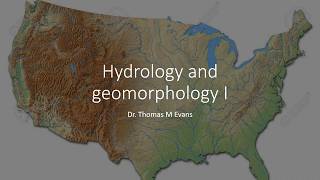 02 Hydrology and geomorphology I [upl. by Nosnev127]