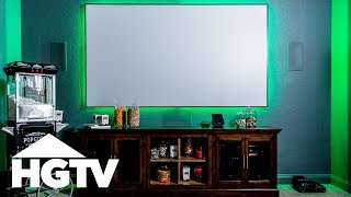 Most Surprising Features  HGTV Smart Home 2019  HGTV [upl. by Gustie]