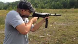 GSG mp40 22lr shooting review [upl. by Elconin705]