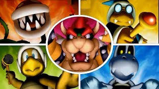 Mario Party DS  All Boss Mini Games All Bosses [upl. by Jahdai]