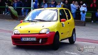 Fiat Seicento Wiśniewski  Wiktorowicz   Rally Wyszków 2024 [upl. by Nytsirt]