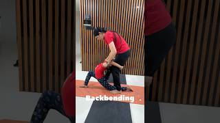 BACKBENDING yogatrending backbendloveshorts [upl. by Allie]