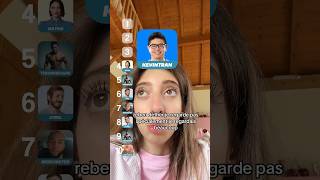 TIKTOK FILTRE CLASSEMENT YOUTUBEUR  humour [upl. by Raynor]