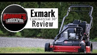 Exmark Commercial 30quot  Full Review [upl. by Sheepshanks808]