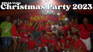 PINAS vlog ⎯ OUR FIRST CHRISTMAS PARTY WITH THE FAM❤️ [upl. by Adaven358]