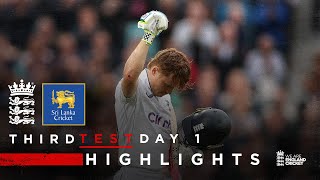 Pope 103 Leads England Charge  Highlights  England v Sri Lanka Day 1  Rothesay Test 2024 [upl. by Ashby]