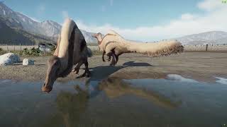 Jurassic World Evolution 2Deinocheirus Basic Animations JWE2 [upl. by Coe]