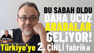 Bu sabah oldu Daha ucuz 0 km otomobil gerçek oluyor Herkese hayırlı olsun Chery BYD fabrika [upl. by Kire]