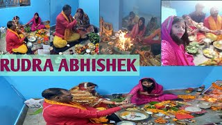 Rudra Abhishek Pooja Mantra  Maha Shivratri Rudra Abhishek at home [upl. by Nayb]