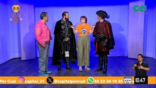 Entrevista sobre la obra quotDon Juan Tenorioquot en el programa Capital por Cual [upl. by Olaznog]