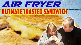 Air Fryer Luxury Toasted Sandwich  So Tasty [upl. by Curhan]