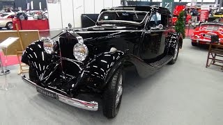 1935 Delage D6 11 S Coupé  Exterior and Interior  Classic Expo Salzburg 2016 [upl. by Selrahc200]