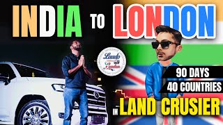 Delhi To London On My Land Cruiser 300  Big Announcement EP  1  ExploreTheUnseen20 [upl. by Dolorita]