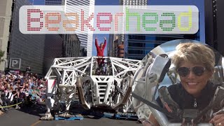 Giant Mech Invades Calgary for Beakerhead Festival [upl. by Eduard901]