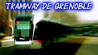 Le Tramway de Grenoble  Die Straßenbahn von Grenoble [upl. by Ahouh83]