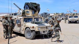 US Troop Reinforcements Arrive in Israel Hundreds Armored Vehicles on High Alert at Gaza Border [upl. by Tniassuot392]