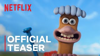 Chicken Run Dawn of the Nugget  Official Teaser  Netflix [upl. by Ainar326]