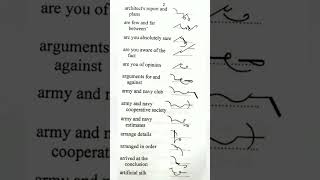 Advance English Shorthand Phraseography Part 2 stenographysikho [upl. by Suh470]