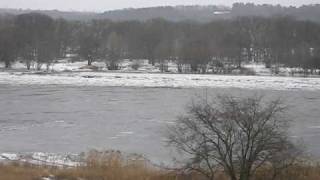 Wintersturm an der Elbe [upl. by Ahsiuqram]