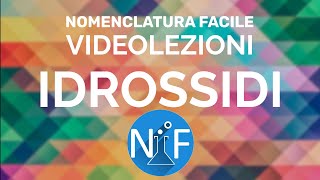 Nomenclatura Facile  Videolezioni  Chimica inorganica idrossidi [upl. by Lewej]