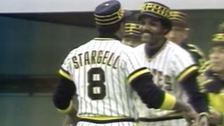 1979 NLCS Gm3 Stargell leads off the 3rd with homer [upl. by Matthias]