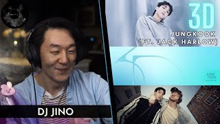 DJ REACTION to KPOP  BTS JUNGKOOK 3D FEAT JACK HARLOW OFFICIAL MV  ALTERNATE VERSION [upl. by Enialedam899]