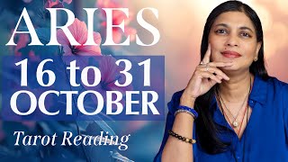 ARIES Tarot reading from 16 to 31 October 2024 [upl. by Arreit]