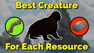 Best Creature For Every Resource In Ark Survival Ascended [upl. by Farro]