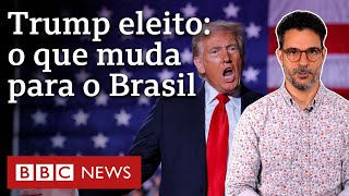 Os possíveis impactos da vitória de Donald Trump para o Brasil [upl. by Einotna]