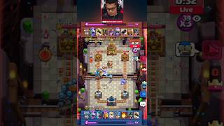 Mohamed light vs Lciop  game 1  CRL 2024 clashroyale shorts [upl. by Adohr]