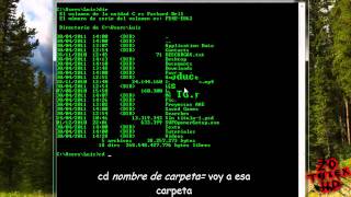 Como usar CMD  MSDOS  Comandos  Windows  Parte 12  2011 HD [upl. by Azitram128]