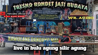 Hercules Official sedang live streaming jaranan tresno bondet jati budaya di bulu agung silir agung [upl. by Srevart]