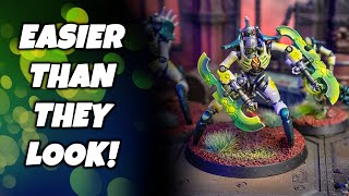 How to Paint Warhammer Necrons in Alternate Color Schemes [upl. by Elbag]