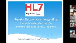 Receta electrónica en Argentina hacia la estandarización  Día 1 [upl. by Delcine885]