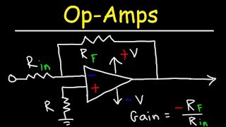 Operational Amplifiers  Inverting amp Non Inverting OpAmps [upl. by Huff437]