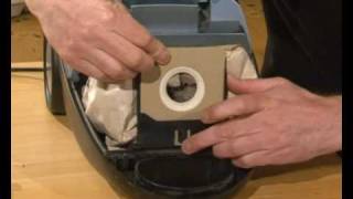 How to change vacuum bags on your vacuum cleaner [upl. by Olympe]