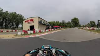 Karting Manosque France 10 MIN 10 Full Laps 360 [upl. by Nefen]