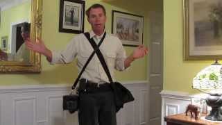 Heavy DSLR Carry Options ThinkTank Spider Holster Newswear Vest [upl. by Ahsinelg]