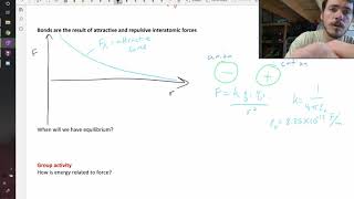 Describing bonds in terms of interatomic forces [upl. by Tserof]