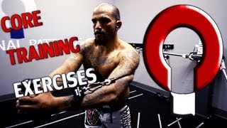 Core Training Exercises Training Rotation with UFC fighter Joey Beltran [upl. by Durward650]