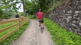 Hudson River Valley Biking on the Wallkill Valley Rail Trail [upl. by Rimahs]