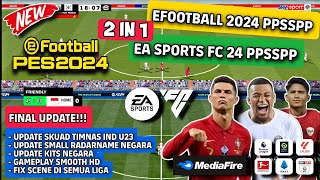 TERBARU eFootball x EA Sports FC 24 🔥 BISA GONTA GANTI GAME NYA LANGSUNG CUMA SEKALI DOWNLOAD [upl. by Barbabra]