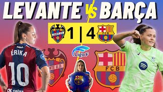 LEVANTE UD vs BARÇA FEMENÍ 🎙️ COMENTARIOS EN VIVO ⚽ J 7 Liga F [upl. by Danby559]