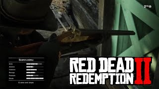 Exotic shotgun in red dead redemption 2  Location [upl. by Weisman]